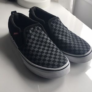Vans checkered slip-ons